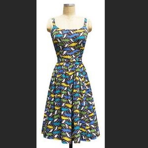 Trashy Diva Chocolate Atomic Annette Dress With Belt Size 14